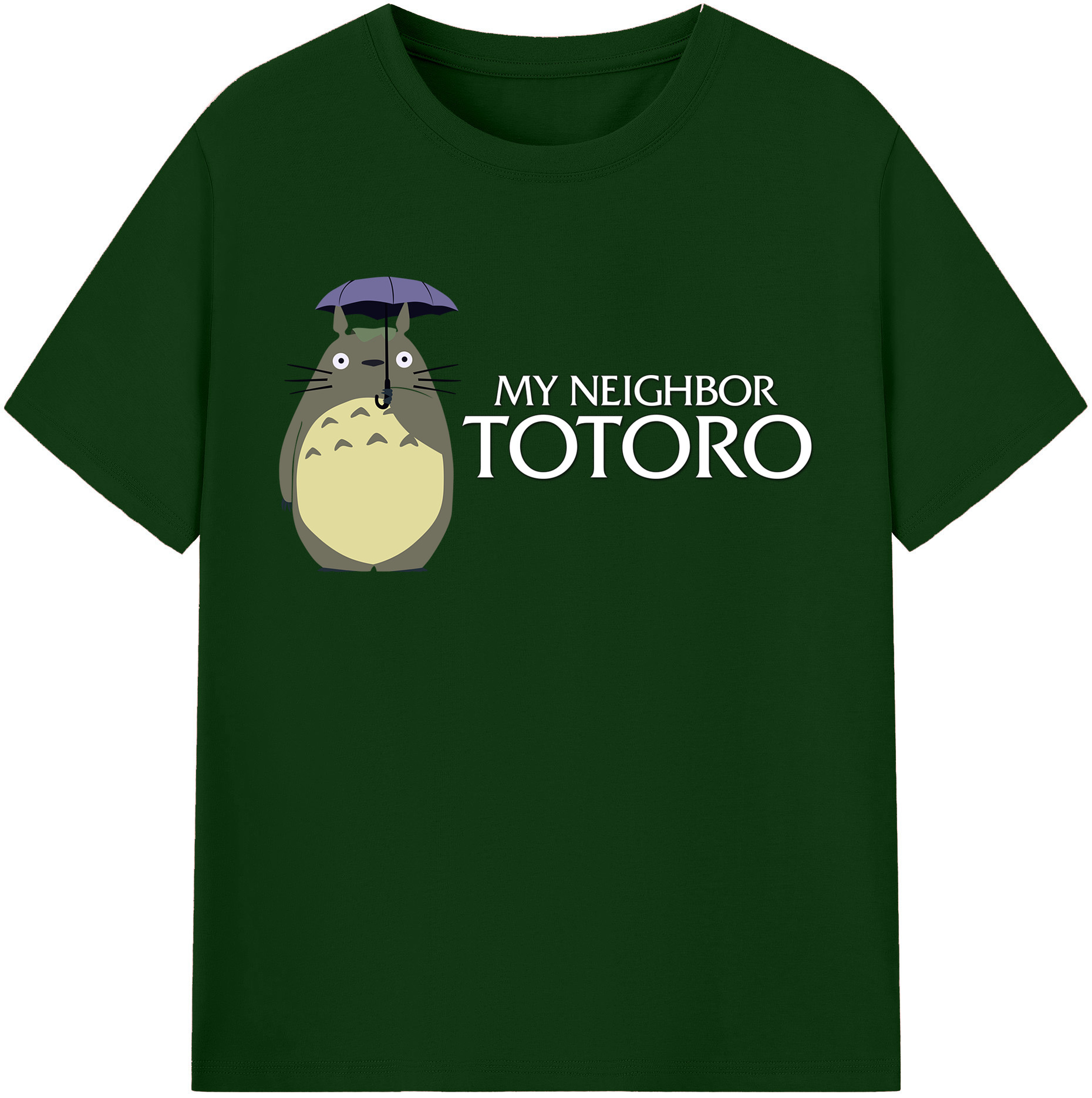 （画像用） となりのトトロ 草壁メイ 草壁サツキ My Neighbor Totoro Satsuki Kusakabe Mei Kusakabe 綿100％半袖Tシャツ（フロントプリント）